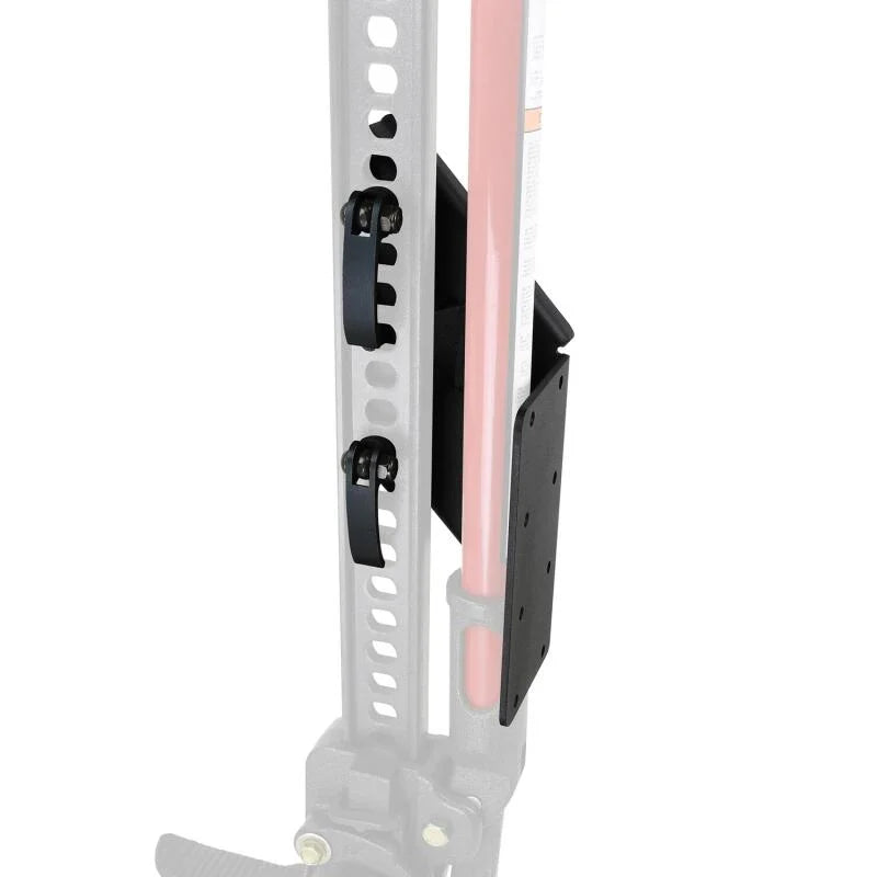 Westin 07-18 Jeep Wrangler JK WJ2 Off-Road Jack Mount - Textured Black - Back View