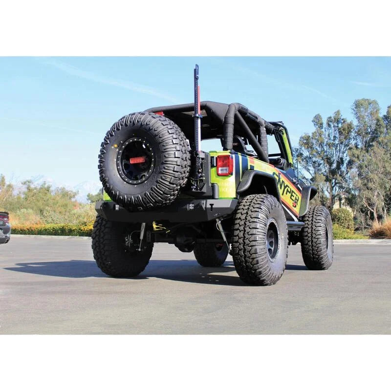 Westin 07-18 Jeep Wrangler JK WJ2 Rear Bumper - Textured Black - Additional View 5