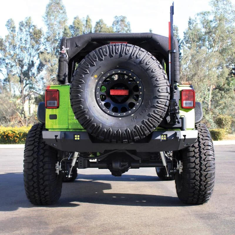 Westin 07-18 Jeep Wrangler JK WJ2 Rear Bumper - Textured Black - Additional View 8