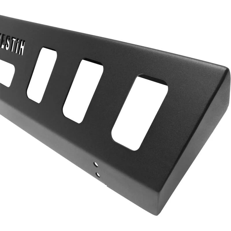 Westin 07-18 Jeep Wrangler JK WJ2 Skid Plate for Front Bumper - Installation View