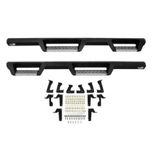 Load image into Gallery viewer, Westin 07-18 Jeep Wrangler JKU 4dr. HDX Stainless Drop Nerf Step Bars - Tex. Blk - Additional View 7