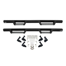 Load image into Gallery viewer, Westin 07-21 Toyota Tundra CrewMax HDX Stainless Drop Nerf Step Bars - Tex. Blk - Back View