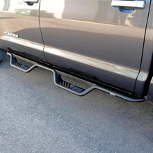 Load image into Gallery viewer, Westin 07-21 Toyota Tundra CrewMax Outlaw Drop Nerf Step Bars - Black - Side View