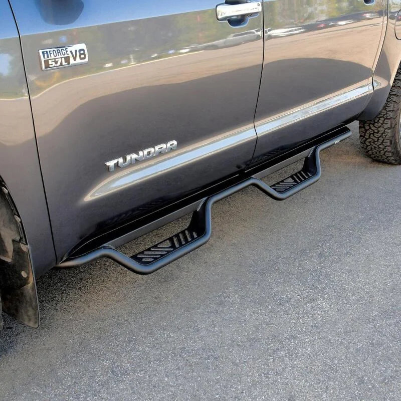 Westin 07-21 Toyota Tundra CrewMax Outlaw Drop Nerf Step Bars - Black - Additional View 5