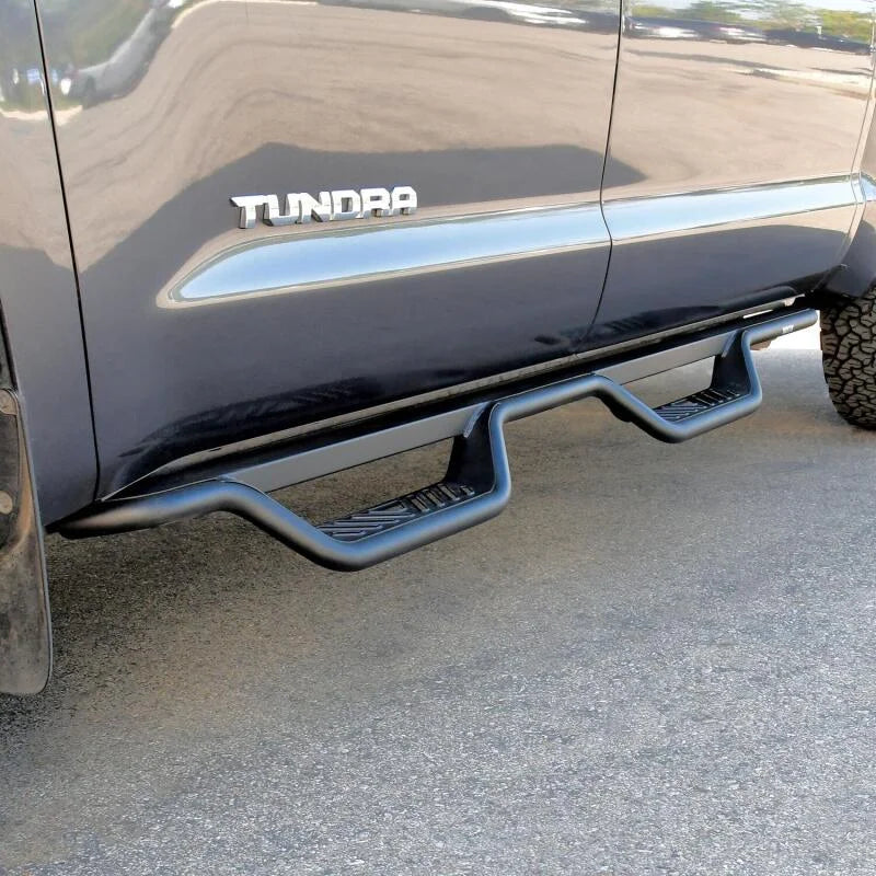 Westin 07-21 Toyota Tundra CrewMax Outlaw Drop Nerf Step Bars - Black - Additional View 6