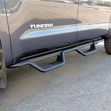 Load image into Gallery viewer, Westin 07-21 Toyota Tundra CrewMax Outlaw Drop Nerf Step Bars - Black - Additional View 6
