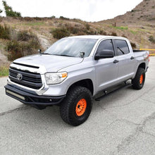 Load image into Gallery viewer, Westin 07-21 Toyota Tundra CrewMax Pro-e Electric Running Boards - Textured Black - Back View