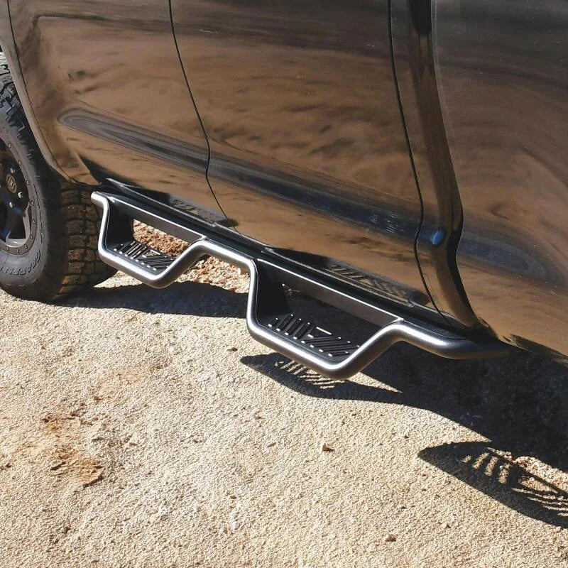 Westin 07-21 Toyota Tundra Double Cab Outlaw Nerf Step Bars - Back View
