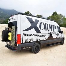 Load image into Gallery viewer, Westin 07-23 Mercedes-Benz Sprinter w/ 144in. Wheelbase Outlaw Nerf Step Bars - Textured Black - Side View