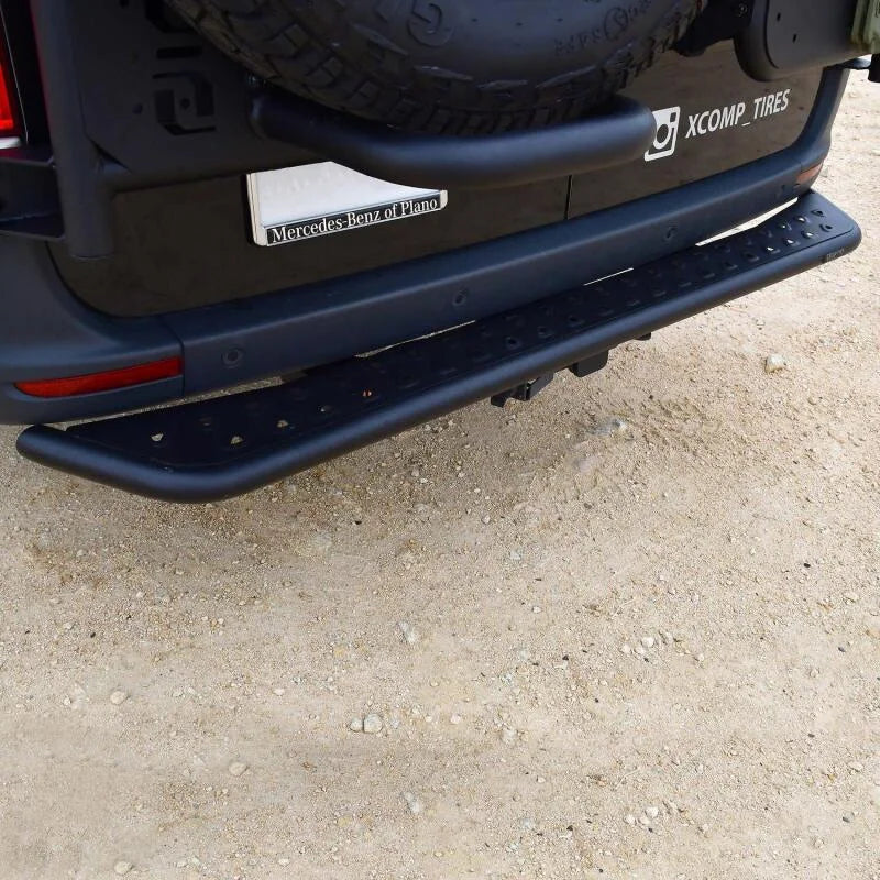 Westin 07-25 Mercedes-Benz Sprinter Outlaw Rear Step - Textured Black - Back View