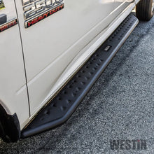 Load image into Gallery viewer, Westin 09-18 Dodge RAM 1500 Crew Cab Outlaw Nerf Step Bars - Side View