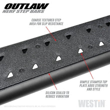 Load image into Gallery viewer, Westin 09-18 Dodge RAM 1500 Crew Cab Outlaw Nerf Step Bars - Installation View
