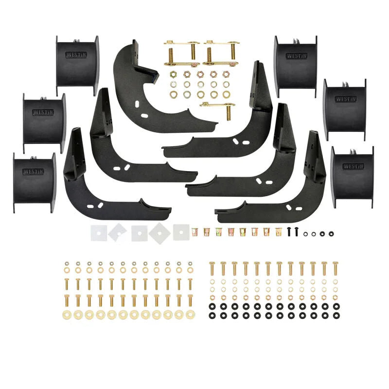 Westin 09-18 RAM 1500 CC / 10-24 RAM 2500/3500 AT6 Running Boards - Black - Side View