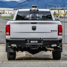 Load image into Gallery viewer, Westin 09-18 Ram 1500 HDX Bandit Rear Bumper - Black - Installation View