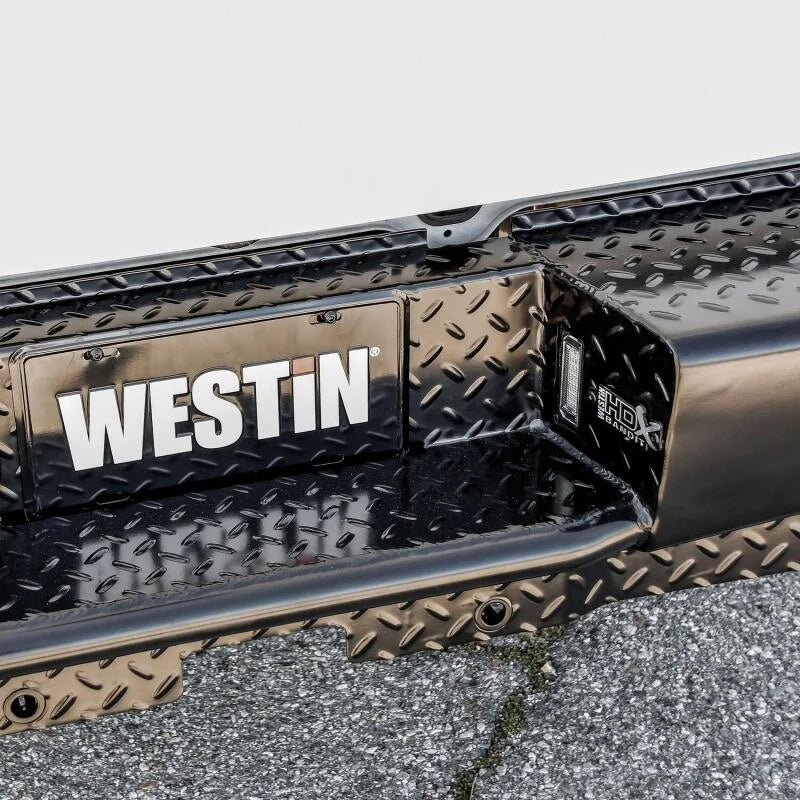 Westin 09-18 Ram 1500 HDX Bandit Rear Bumper - Black - Additional View 5