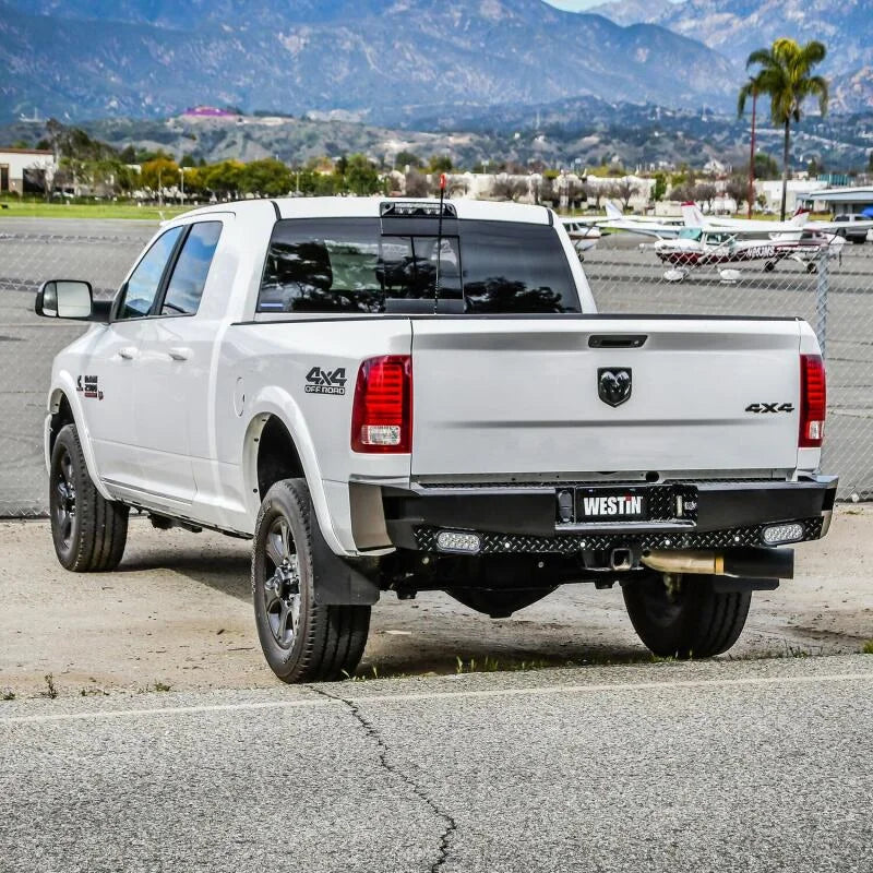 Westin 09-18 Ram 1500 HDX Bandit Rear Bumper - Black - Additional View 6