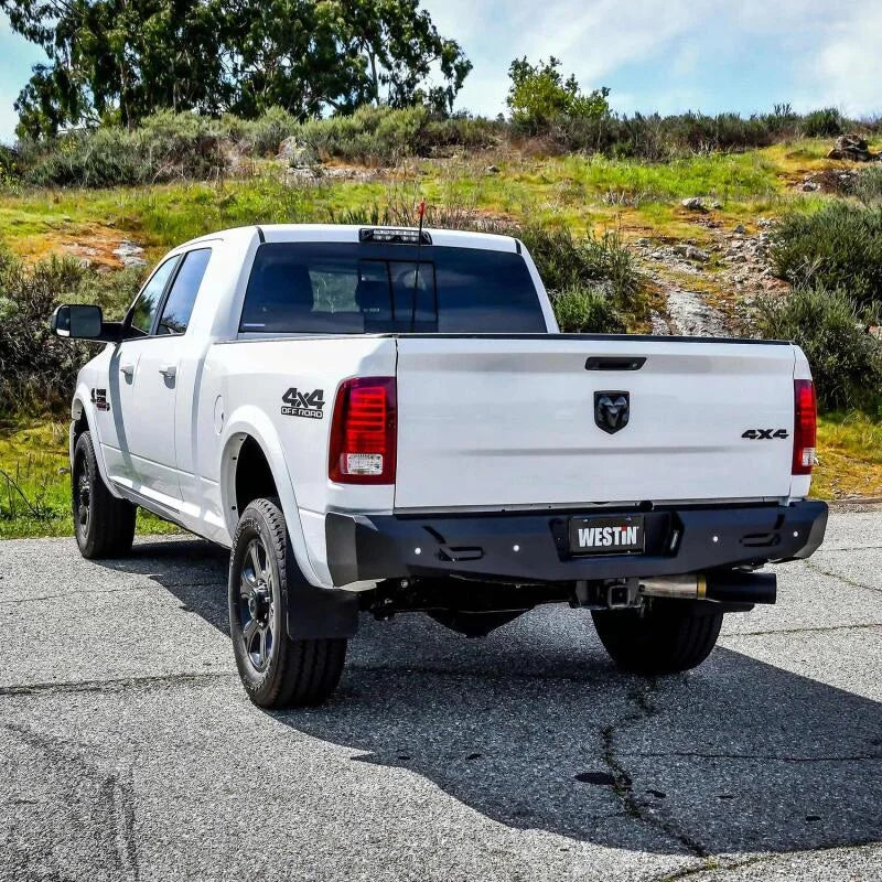Westin 09-18 Ram 1500 Pro-Series Rear Bumper - Textured Black - Additional View 5