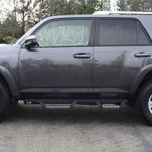 Load image into Gallery viewer, Westin 10-17 Toyota 4Runner Trail Edition (Excl. Ltd) HDX Stainless Drop Nerf Step Bars - Tex. Blk - Back View