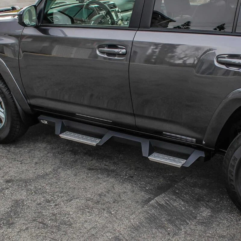 Westin 10-17 Toyota 4Runner Trail Edition (Excl. Ltd) HDX Stainless Drop Nerf Step Bars - Tex. Blk - Additional View 5