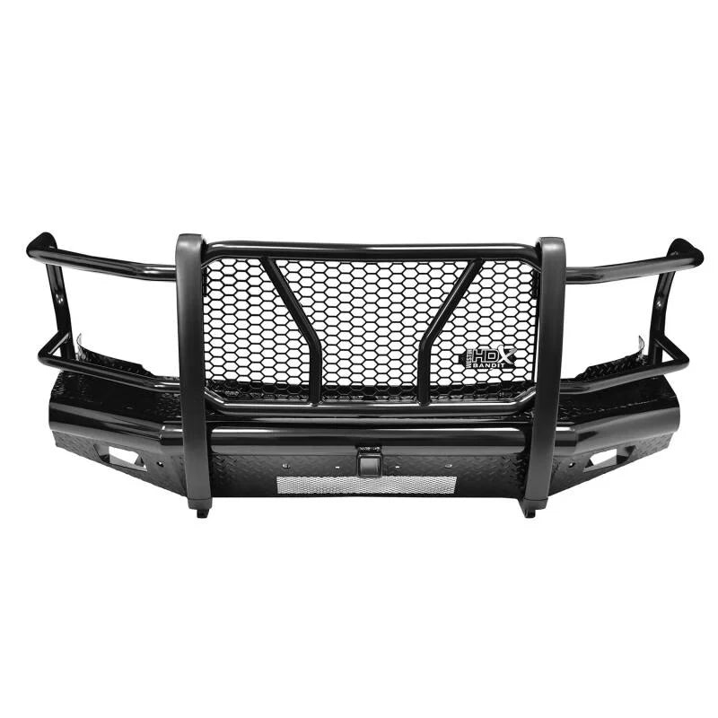 Westin 10-18 RAM 2500/3500 HDX Bandit Front Bumper - Black - Side View