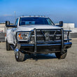 Load image into Gallery viewer, Westin 10-18 RAM 2500/3500 HDX Bandit Front Bumper - Black - Back View
