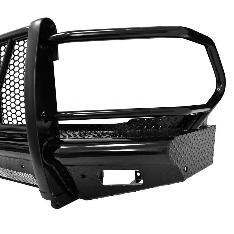 Westin 10-18 RAM 2500/3500 HDX Bandit Front Bumper - Black - Additional View 13