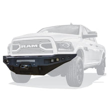Load image into Gallery viewer, Westin 10-18 RAM 2500/3500 Pro-Series Front Bumper - Tex. Blk - Installation View