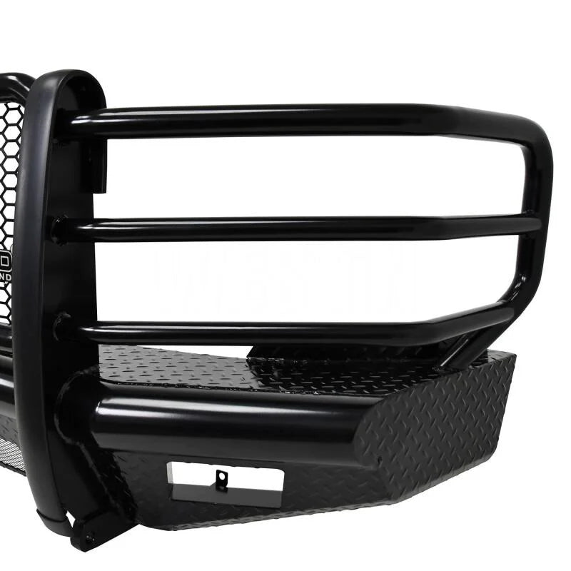 Westin 11-14 Chevrolet Silverado 2500/3500 HDX Bandit Front Bumper - Blk - Additional View 7