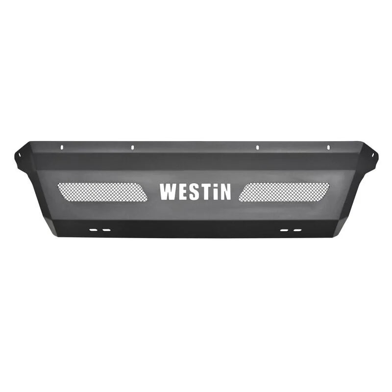 Westin 11-16 Ford F-250/350/450/550 Pro-Mod Skid Plate - Tex. Blk - Side View