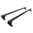 Load image into Gallery viewer, Westin 1300cm Black Cross Rail - Back View