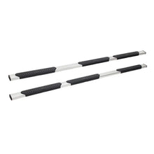 Load image into Gallery viewer, Westin 14-17 Chevrolet Silverado 1500 Double Cab 78.9in Bed R5 Nerf Step Bars - Polished Stainless - Main Product View