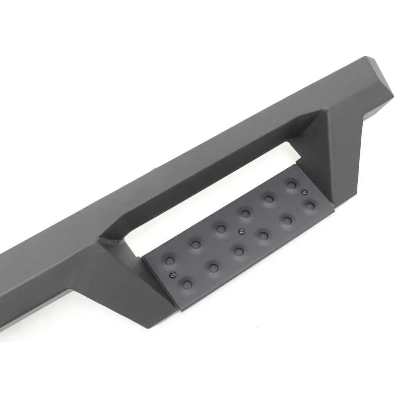 Westin 14-18 Chevrolet Silverado 1500 DC 6.5ft Bed HDX Drop W2W Nerf Step Bars - Tex. Blk - Additional View 5