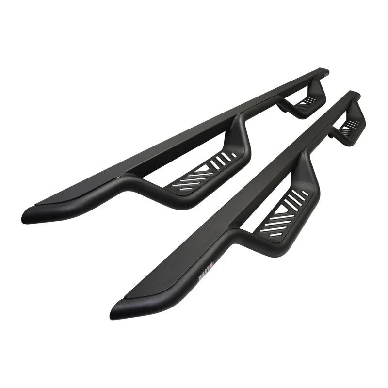 Westin 14-18 Chevrolet Silverado / GMC Sierra Crew Cab Outlaw Nerf Step Bars (Excl. Diesel) - Main Product View