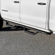 Load image into Gallery viewer, Westin 14-18 Chevrolet Silverado / GMC Sierra Crew Cab Outlaw Nerf Step Bars (Excl. Diesel) - Back View