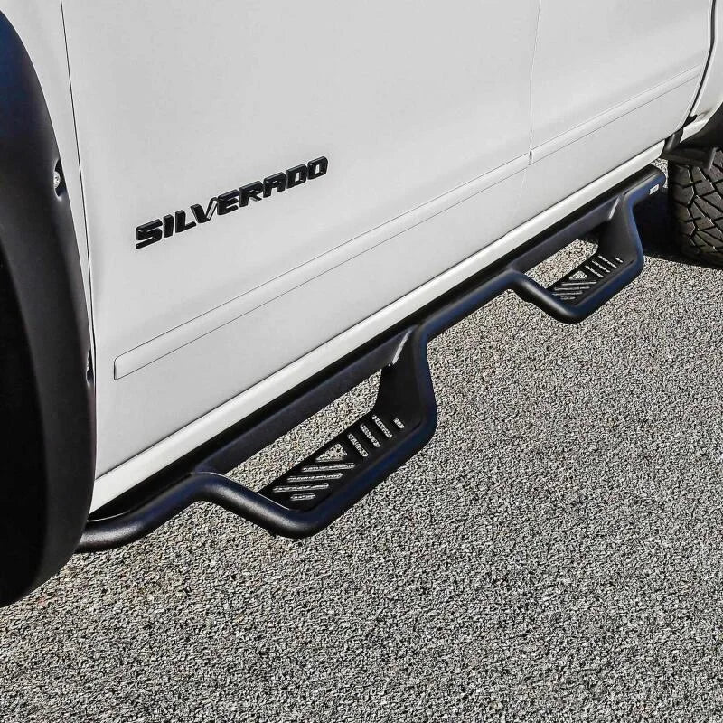 Westin 14-18 Chevrolet Silverado / GMC Sierra Crew Cab Outlaw Nerf Step Bars (Excl. Diesel) - Additional View 5