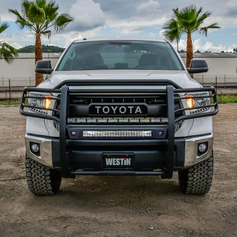 Westin 14-20 Toyota Tundra Sportsman X Grille Guard - Textured Black - Additional View 5