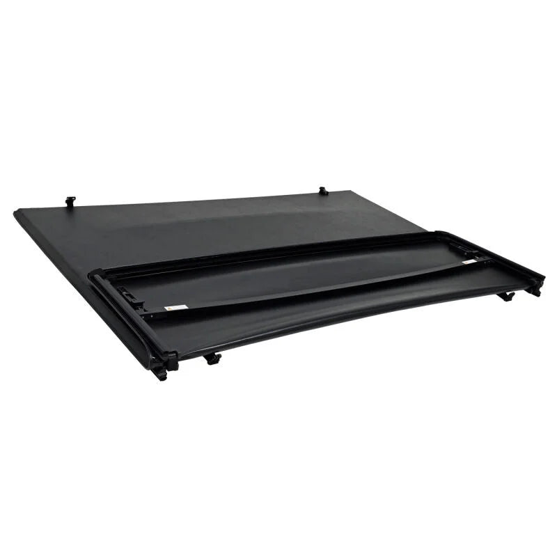 Westin 14-21 Toyota Tundra 6.5ft. Bed Soft Tri-Fold Tonneau Cover - Black - Installation View