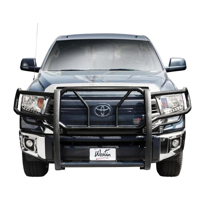 Westin 14-21 Toyota Tundra HDX Modular Grille Guard - Black - Side View