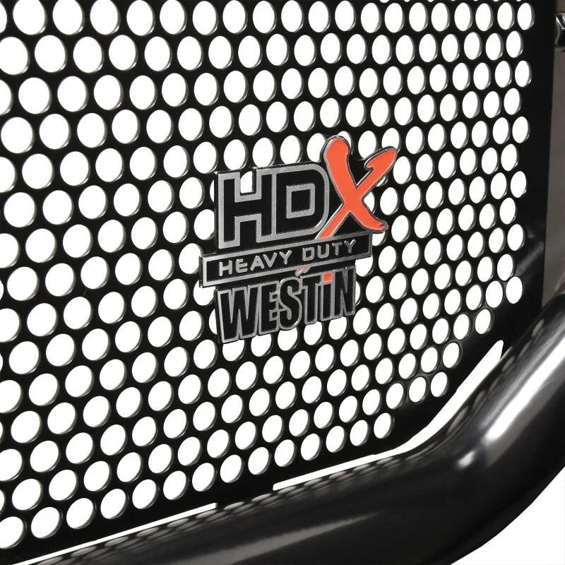 Westin 14-21 Toyota Tundra HDX Modular Grille Guard - Black - Back View