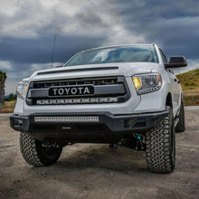 Load image into Gallery viewer, Westin 14-21 Toyota Tundra Pro-Mod Front Bumper - Tex. Blk - Back View