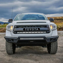 Load image into Gallery viewer, Westin 14-21 Toyota Tundra Pro-Mod Front Bumper - Tex. Blk - Installation View