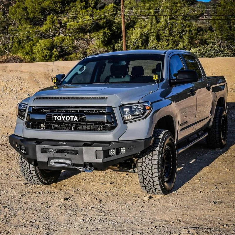 Westin 14-21 Toyota Tundra Pro-Series Front Bumper - Textured Black - Main Product View