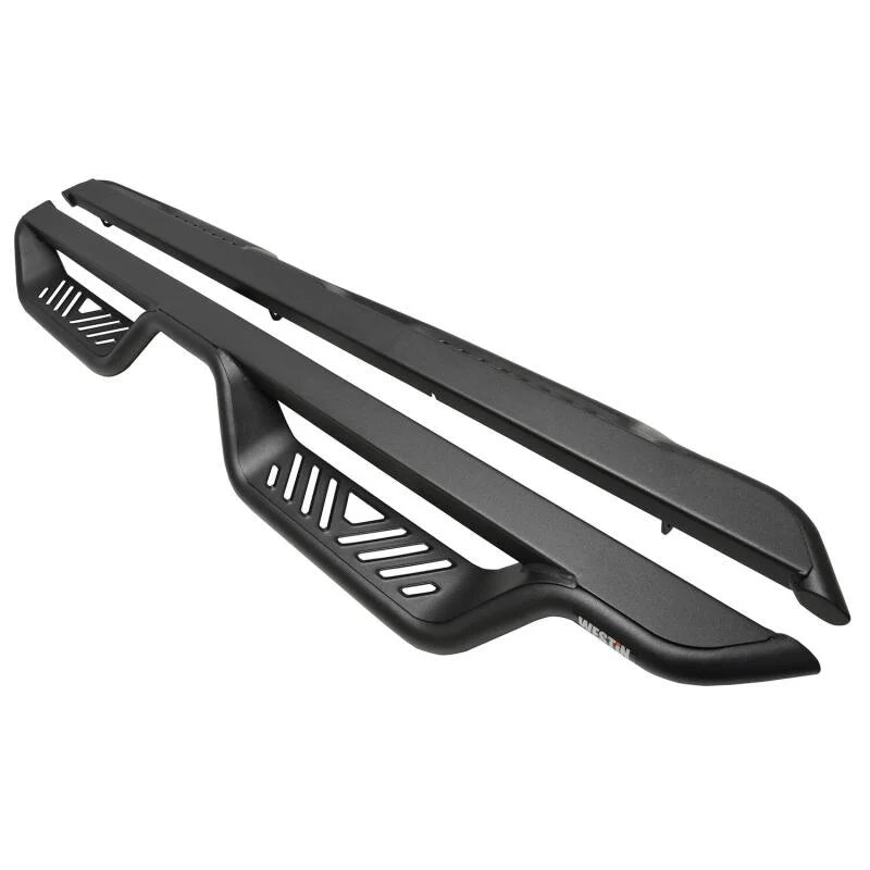 Westin 14-22 Toyota 4Runner (Excl. Limited & Nightshade) Outlaw Nerf Step Bars - Side View