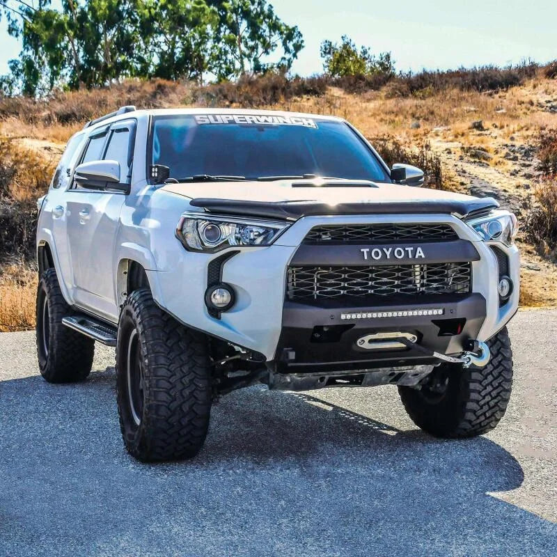 Westin 14-22 Toyota 4Runner (Excl. Ltd/TRD Sport/Nightshade) Pro-Series Front Bumper - Tex. Blk - Back View