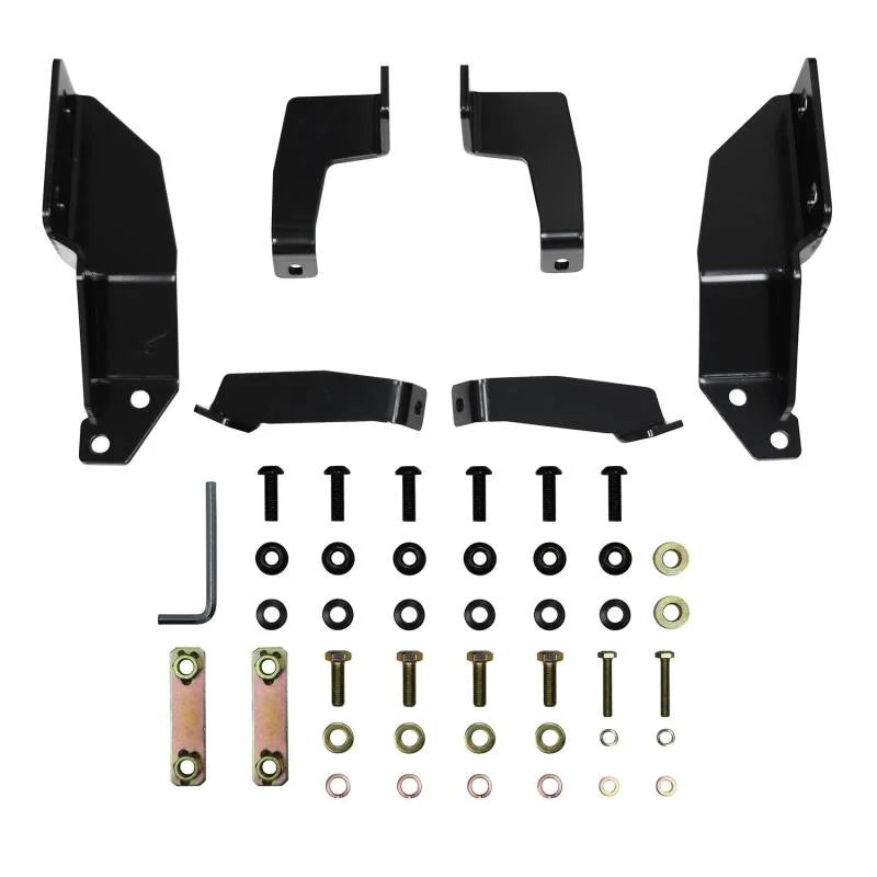 Westin 15-19 Ford F-150 w/ Front Camera HDX Grille Guard - Black - Installation View
