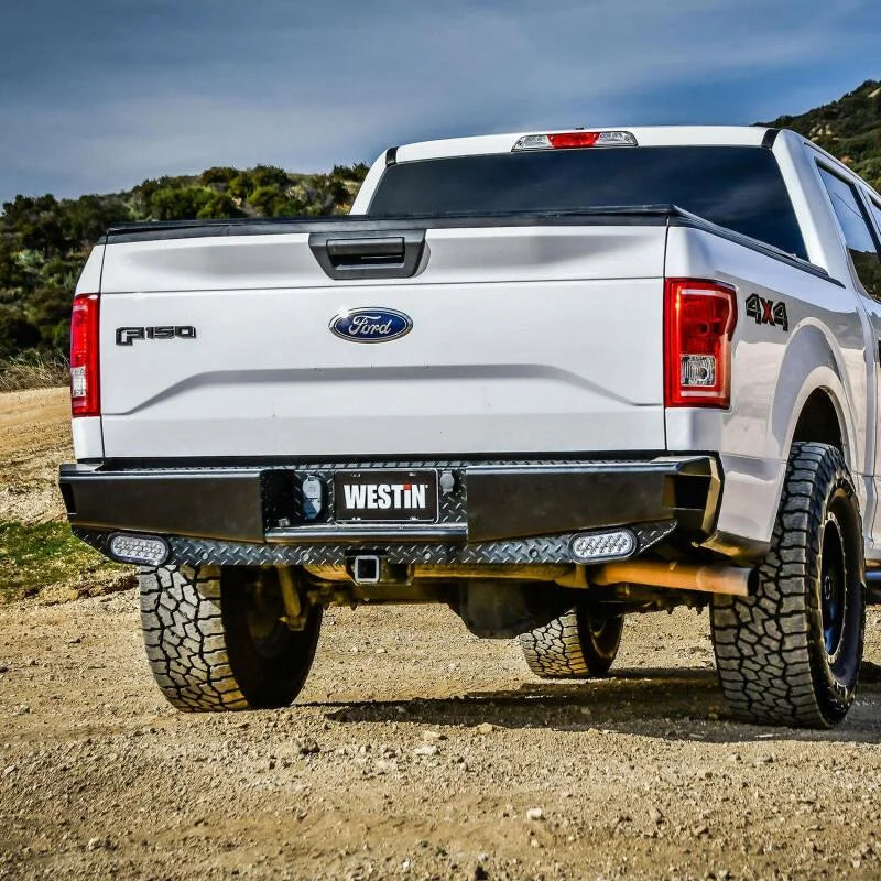 Westin 15-20 Ford F-150 HDX Bandit Rear Bumper - Black - Additional View 5