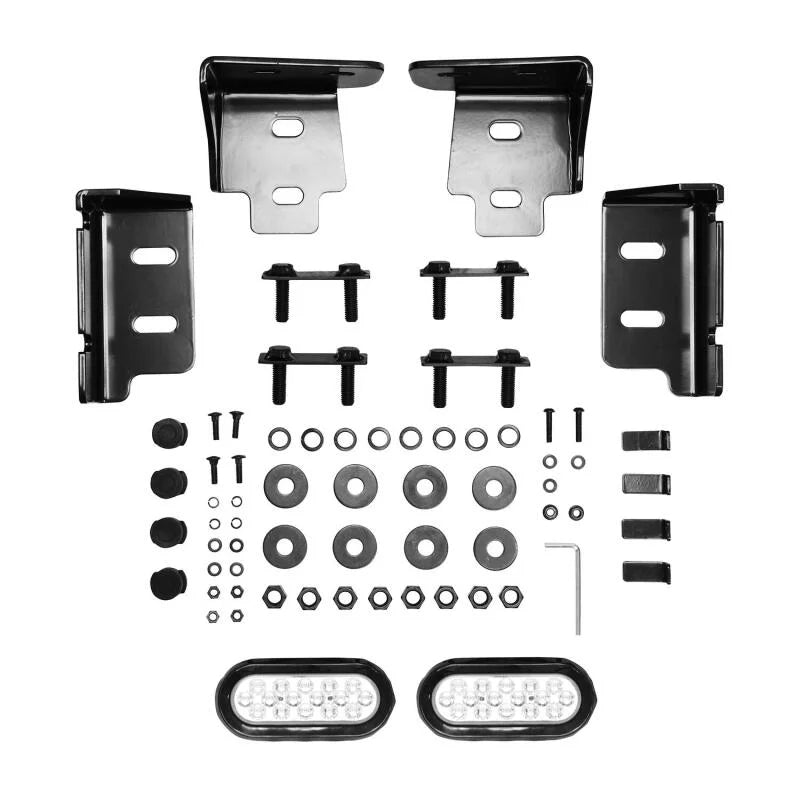 Westin 15-20 Ford F-150 HDX Bandit Rear Bumper - Black - Additional View 7