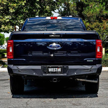 Load image into Gallery viewer, Westin 15-20 Ford F-150 Pro-Series Rear Bumper - Textured Black - Back View