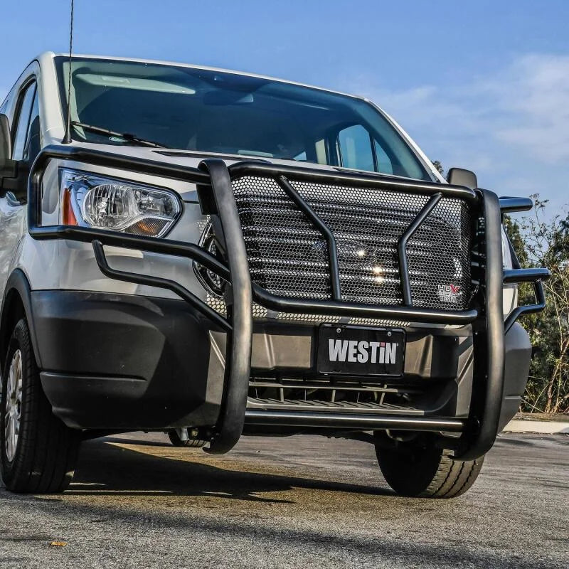 Westin 15-21 Ford Transit 150/250/350 HDX Grille Guard - Black - Additional View 7