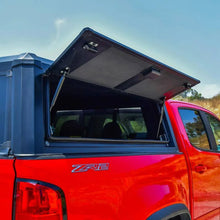 Load image into Gallery viewer, Westin 15-22 Chevrolet Colorado CC 5ft Bed EXP Truck Cap - Black (Box 1 ONLY) - Side View
